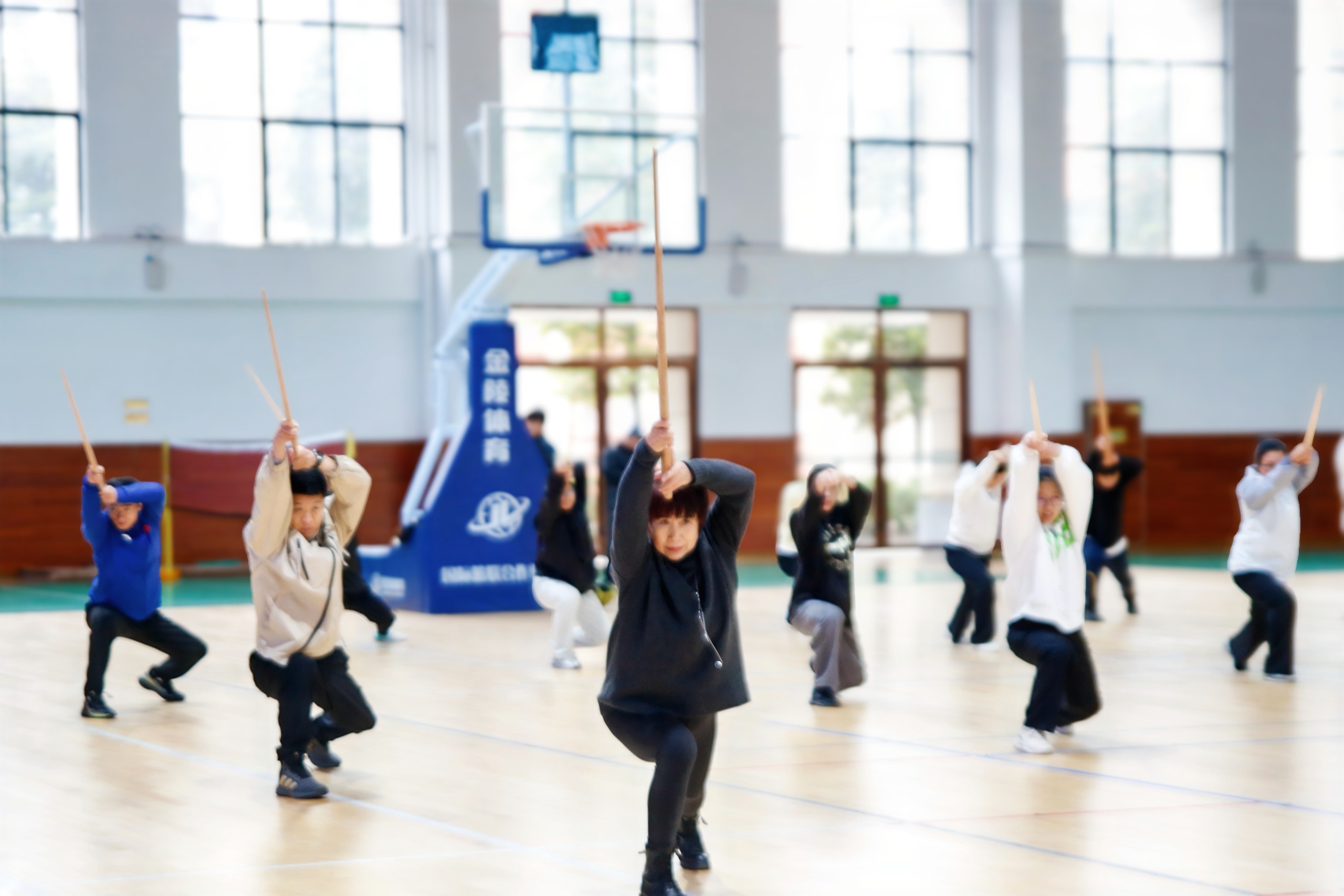 武韵润校园 实践育英才 ——新葡萄AMG官方网站体育教育专业双手剑专项培训圆满落幕